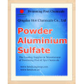 Floco de alumínio floculante CAS do sulfato 10043-01-3